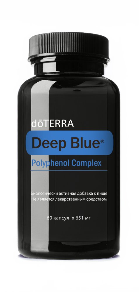 Deep Blue® Poliphenol Complex - Полифенольный комплекс "Глубокая Синева", 60 капсул