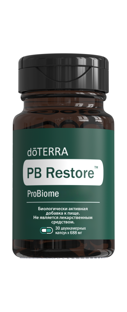 PB Restore ProBiome - Комплекс симбиотиков ПиБи Рестор, 30 капсул