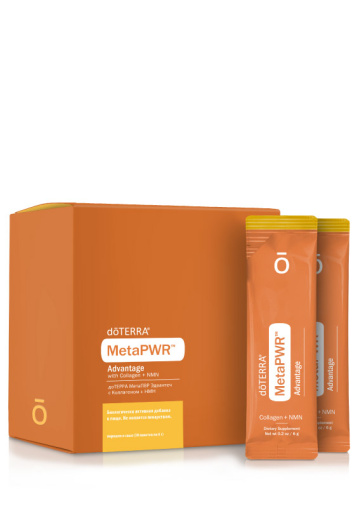 MetaPWR Advantage with Collagen+NMN - МетаПауэр Адвантадж с Коллагеном, 30 саше